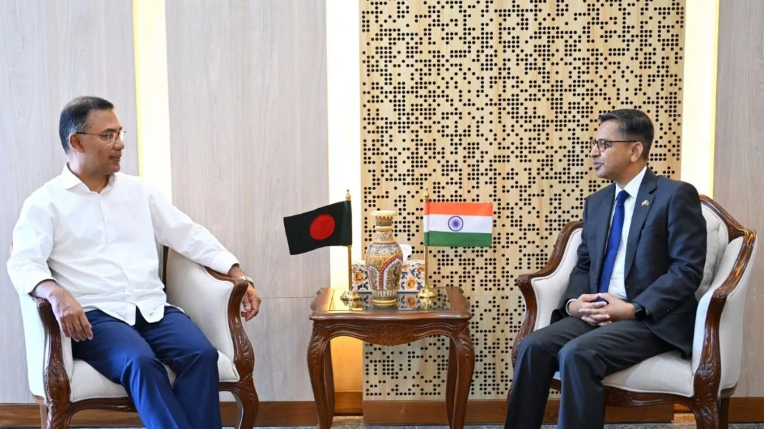 প্রধানমন্ত্রীর সাথে ভারতীয় হাইকমিশনারের সৌজন্য সাক্ষাৎ