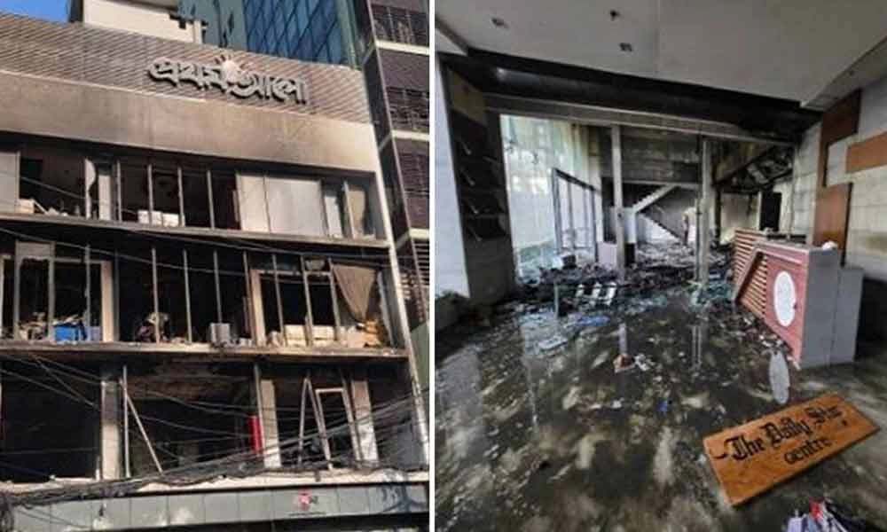 প্রথম আলো-ডেইলি স্টারে হামলার ঘটনায় গ্রেফতার ৯