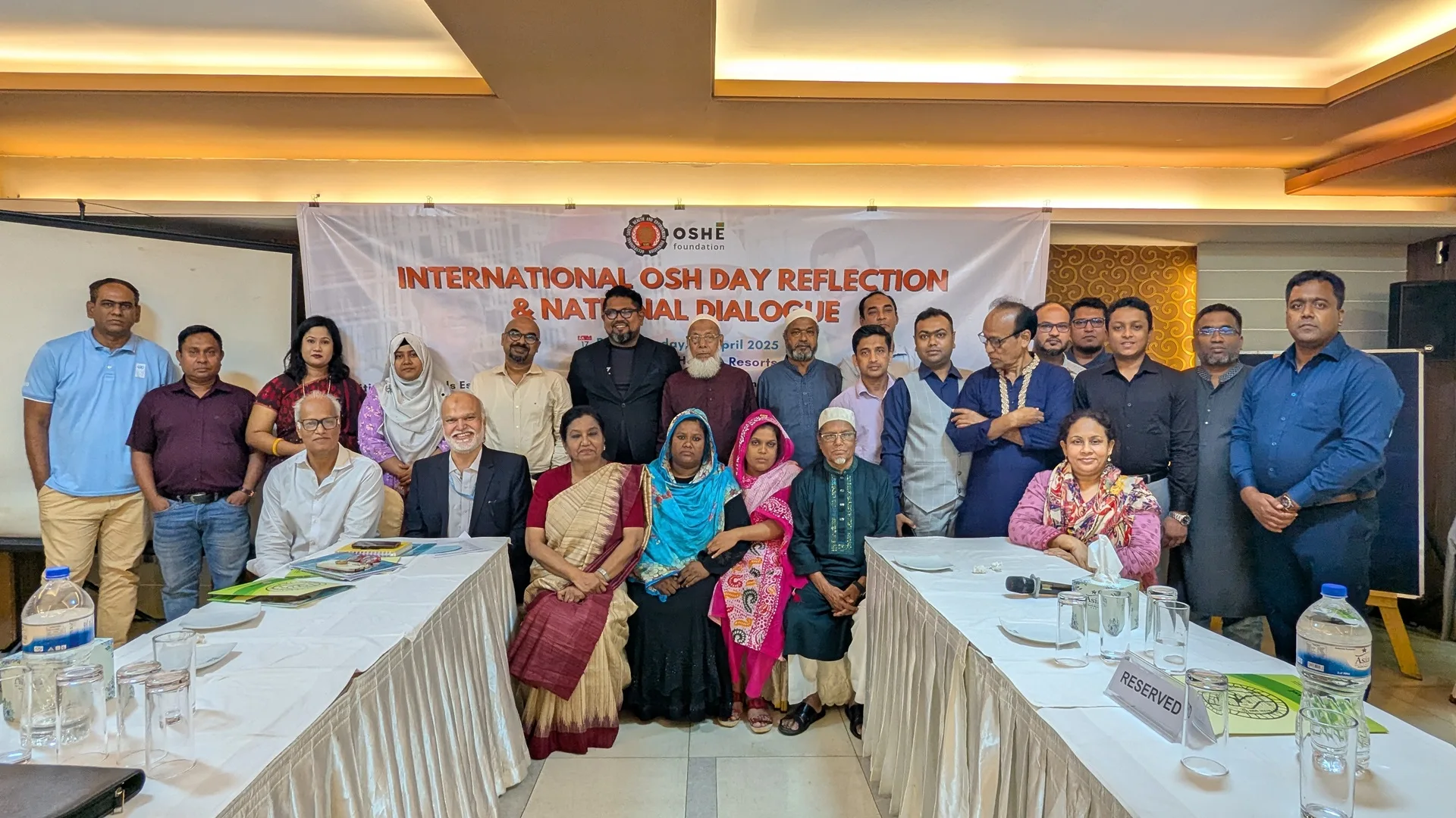 কর্মক্ষেত্রে জীবন রক্ষায় ওসি ফাউন্ডেশনের আলোচনা সভা অনুষ্ঠিত