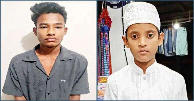 গাঁজা সেবন দেখে ফেলায় শিশুকে হত্যা, মরদেহে আগুন
