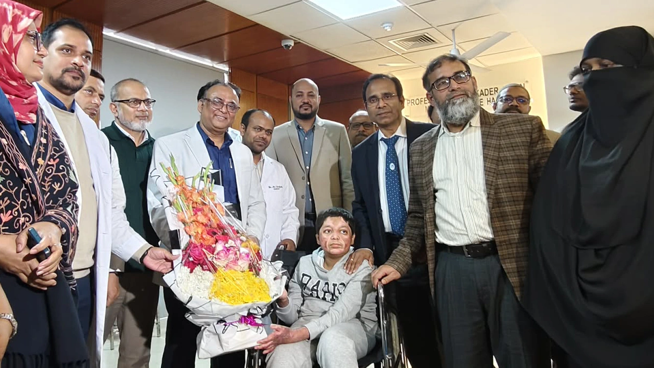 মাইলস্টোন ট্রাজেডি: ছয় মাস পর ঘরে ফিরল আবিদ
