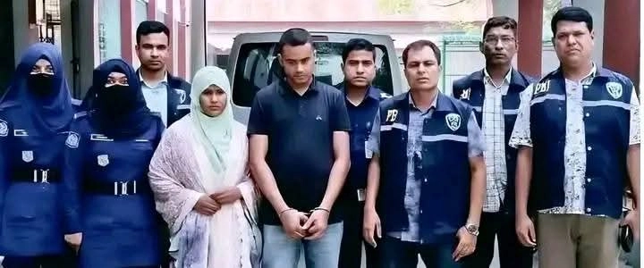 শেরপুরে ৪৮ ঘণ্টার মধ্যে ডলি হত্যা রহস্য উদঘাটন, দম্পতি গ্রেফতার