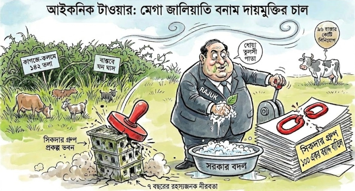 রাজউক এখন দুধে ধোয়া ‘তুলসী’ পাতা