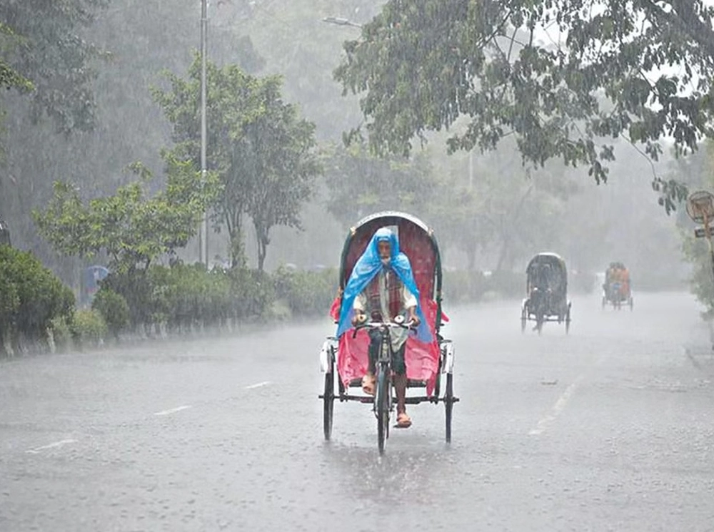 আগামী ৫ দিন দেশজুড়ে বজ্রসহ বৃষ্টির আভাস