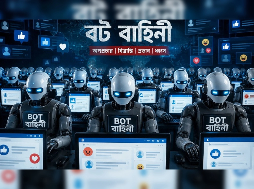 গণতন্ত্রের জন্য নতুন হুমকি: পর্দার আড়ালের ‘বট আর্মি’