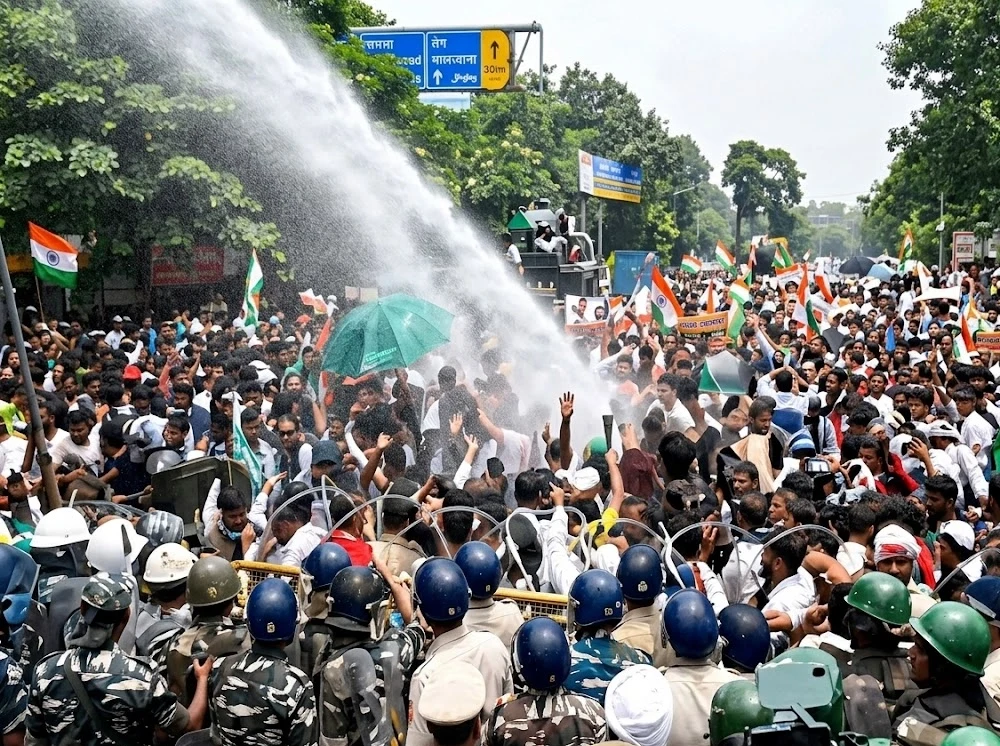 জেনজিদের আন্দোলনে আবারও উত্তাল ভারত, পুলিশের ব্যাপক লাঠিচার্জ