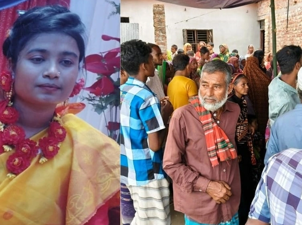 অন্তঃসত্ত্বা গৃহবধূর লাশ ফেলে পালাল শ্বশুরবাড়ির লোকজন