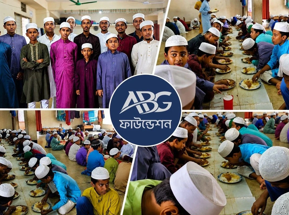 অসহায় শিশুদের মুখে হাসি ফোটাতে নিয়মিত খাবার দিচ্ছে এবিজি ফাউন্ডেশন