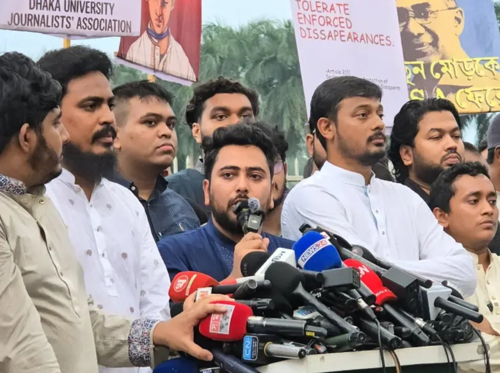 দেশে মানবাধিকার ও গণতান্ত্রিক অধিকার এখনও নিশ্চিত হয়নি: নাহিদ