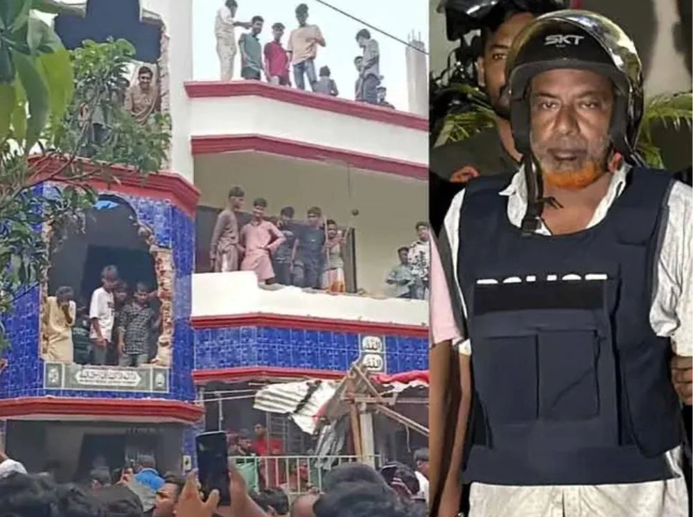 শিশুকে ধর্ষণের পর হত্যা, ঘাতকের বাড়িঘর ভেঙে দিল এলাকাবাসী