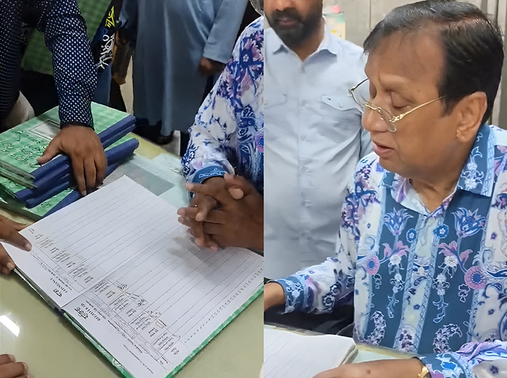 হঠাৎ খিলগাঁও কার্যালয়ে ডিএসসিসি প্রশাসক, অনুপস্থিত কর্মকর্তাদের শোকজ