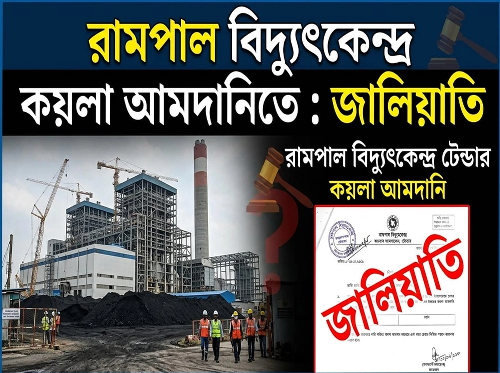 রামপালে কয়লা সরবরাহে বিতর্কিত এস আলম গ্রুপ: জালিয়াতি ও পক্ষপাতিত্বের গুরুতর অভিযোগ