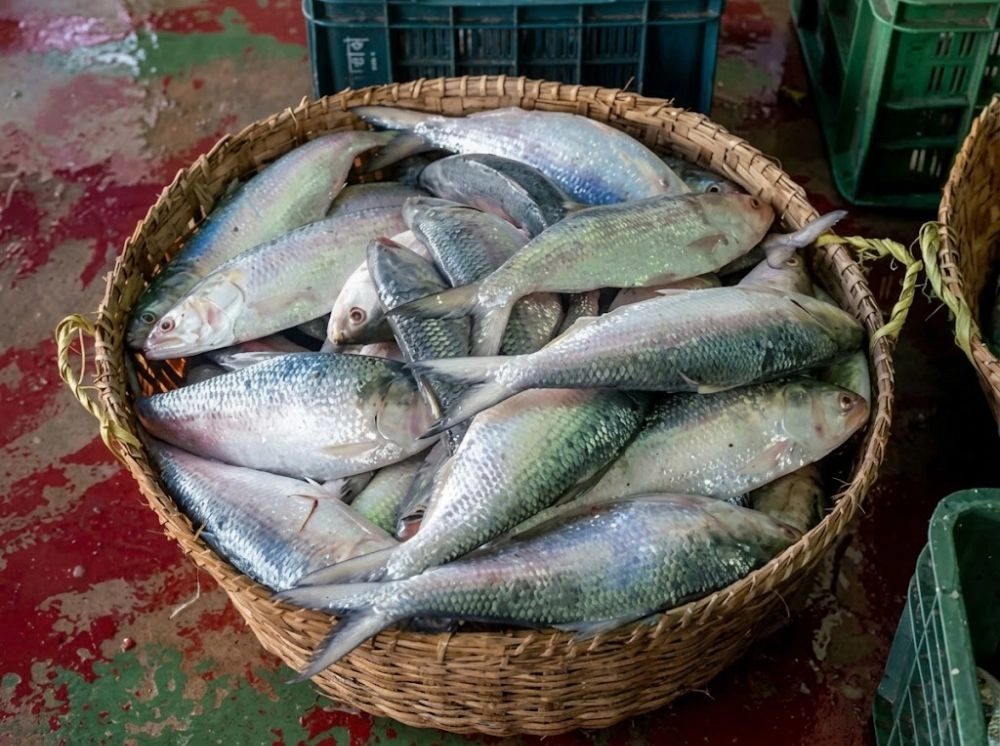 আড়াইশ টাকার ভারতীয় ইলিশকে পদ্মার বলে ১৮০০ টাকায় বিক্রি