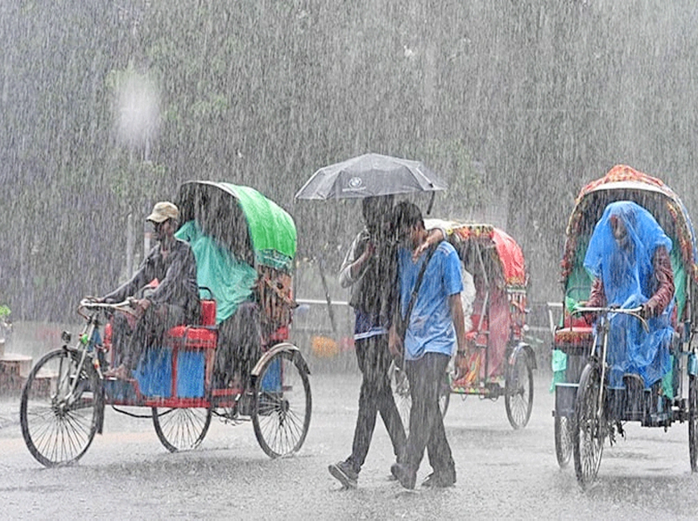 বৃষ্টি নিয়ে যে তথ্য দিল আবহাওয়া অধিদফতর