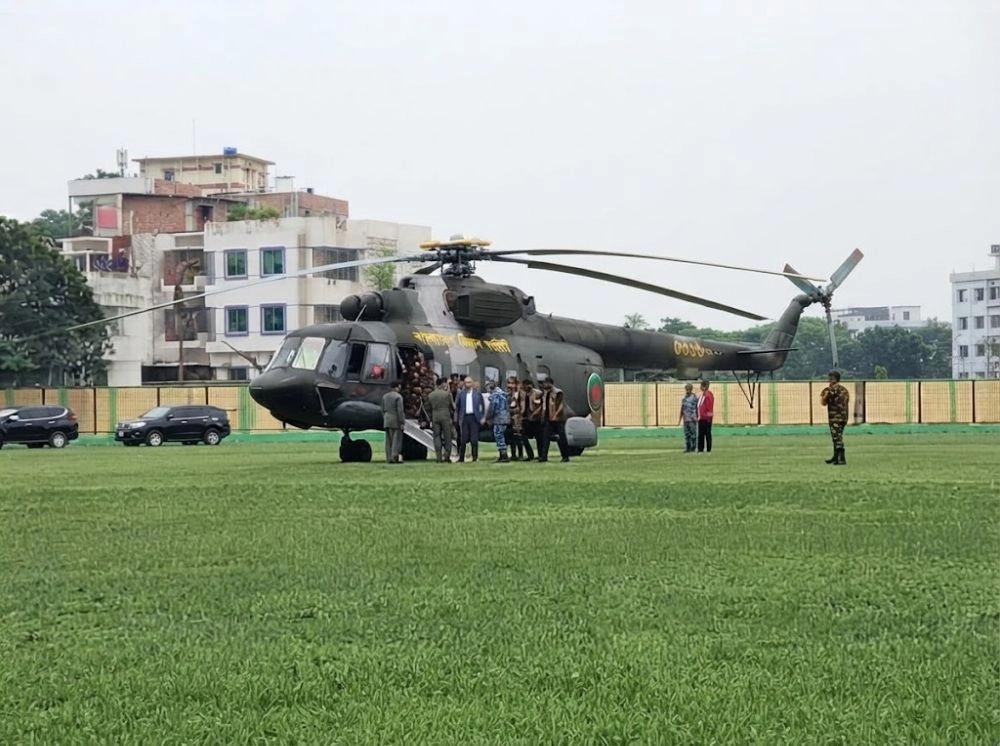 ঠাকুরগাঁওয়ে পৌঁছেছেন রাষ্ট্রপতি মির্জা ফখরুল