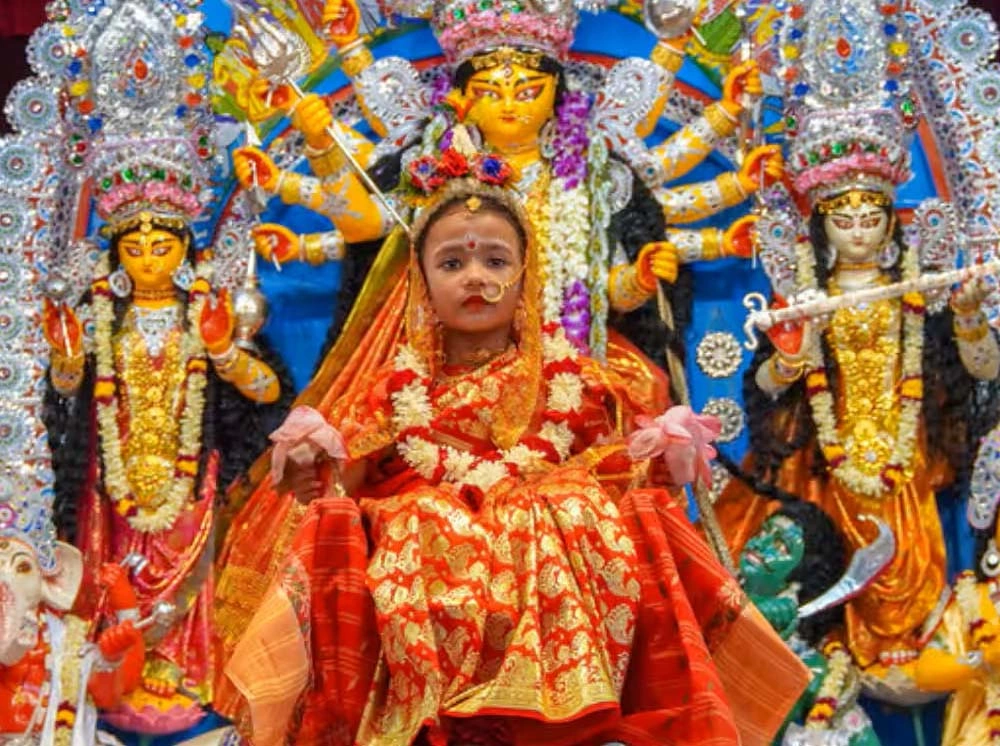 কুমারী পূজার আদি পথচলা: যেভাবে শুরু হলো এই ঐতিহ্য
