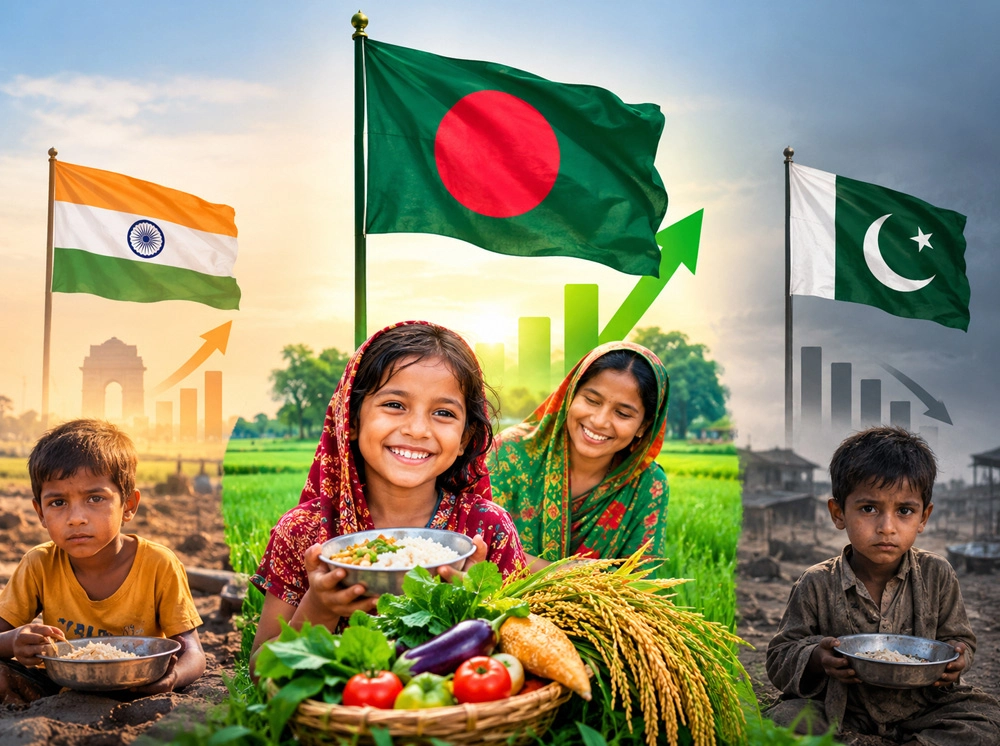 ক্ষুধা মোকাবিলায় ভারত-পাকিস্তানের চেয়ে এগিয়ে বাংলাদেশ