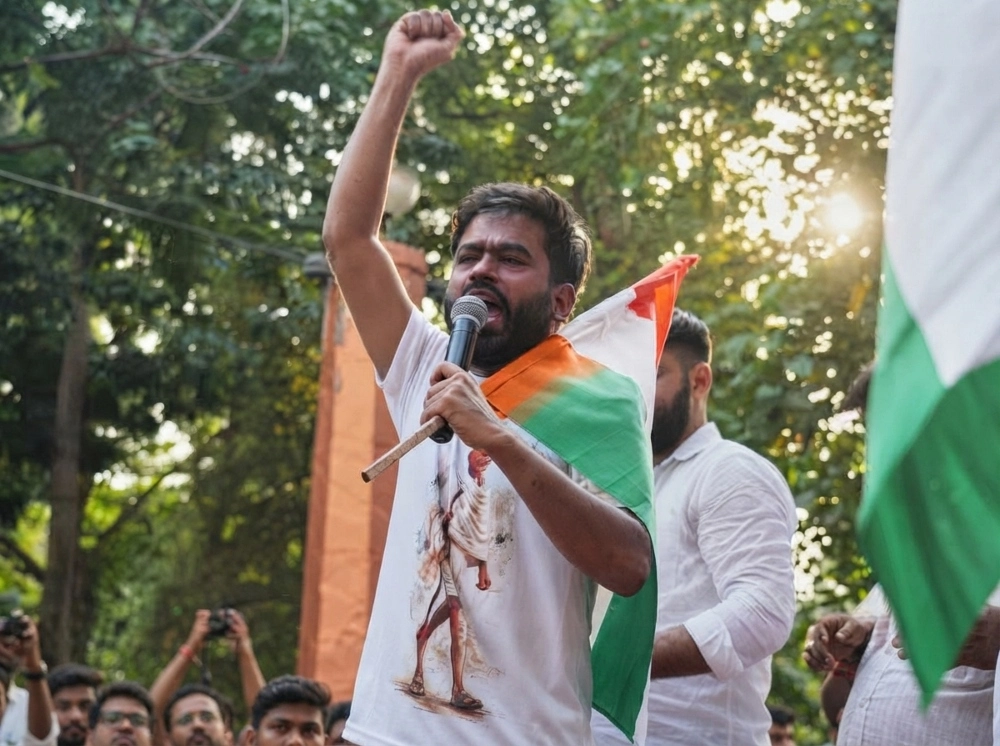 এবার জাতীয় পতাকা নিয়ে বিক্ষোভের ডাক দিলেন অভিজিৎ দীপকে