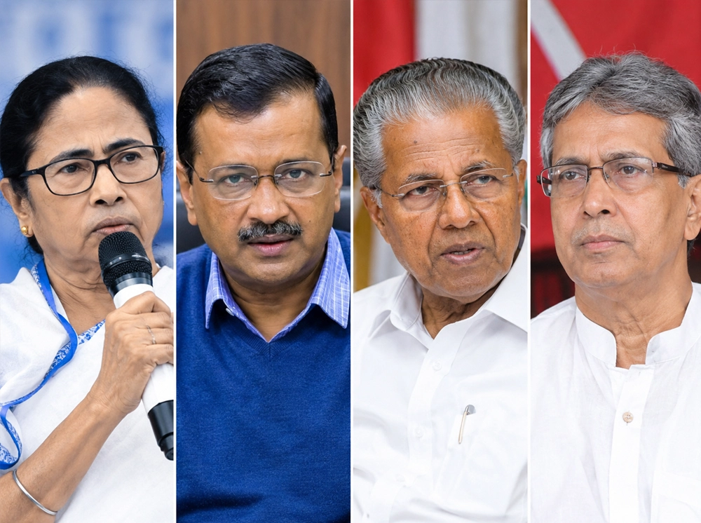 মমতা–কেজরিওয়ালসহ সাবেক চার মুখ্যমন্ত্রী দিল্লিতে আটক