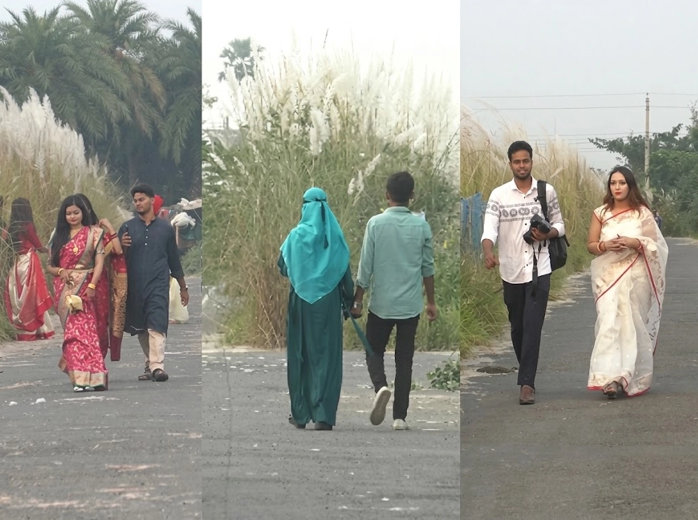 কাশফুলের শুভ্রতায় মুগ্ধ খুলনাবাসী, ছুটছেন প্রিয়জনকে নিয়ে