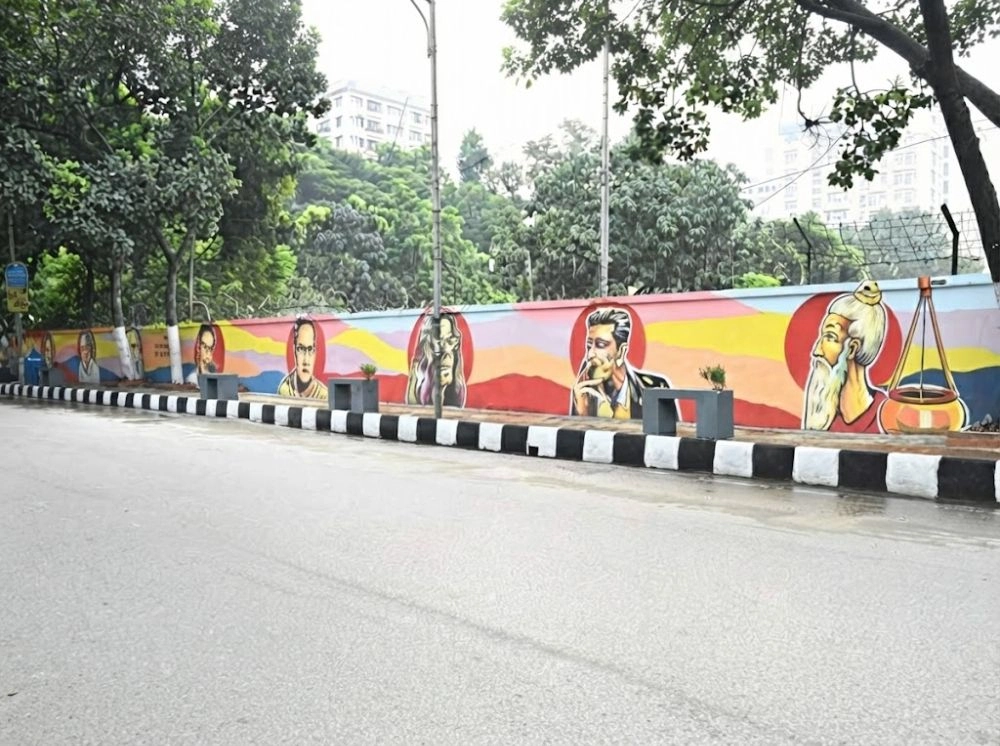 শিল্পকলার দেয়ালে পশ্চিমবঙ্গের গুণীজনদের ছবি, উপেক্ষিত দেশের ব্যক্তিত্বরা