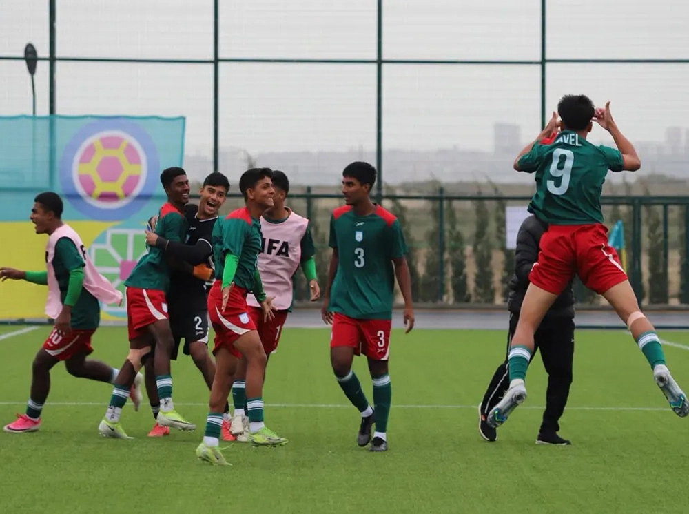 পর্তুগালের কাছে হার, ইন্দোনেশিয়ার বিপক্ষে ঘুরে দাঁড়াল বাংলাদেশ