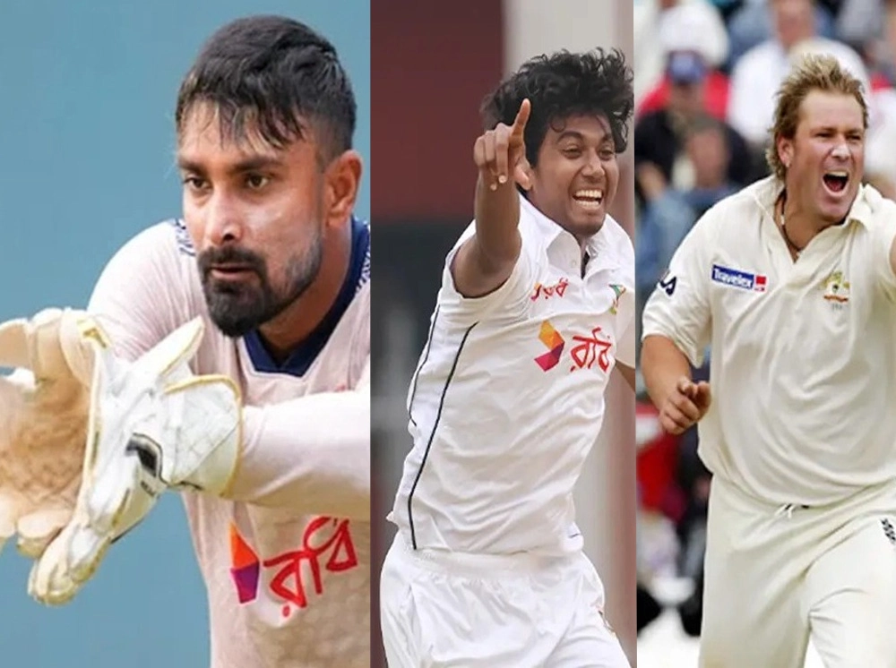 টেস্টে লিটনের বিশ্বরেকর্ড, ওয়ার্নের পাশে হাসান