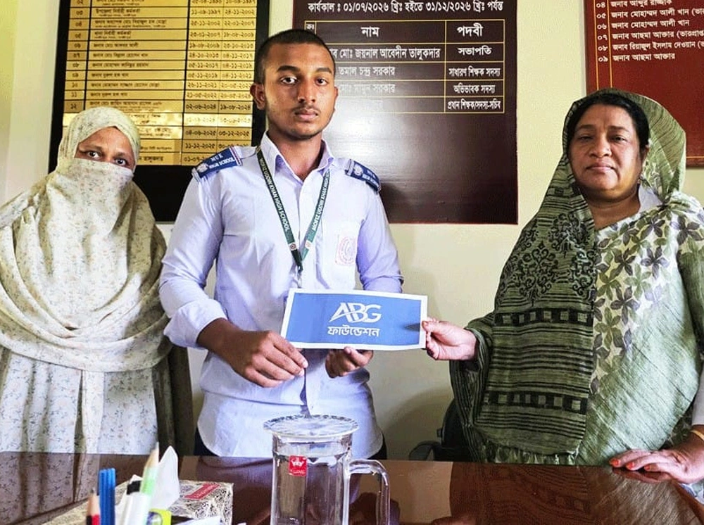 অনিশ্চিত ছিল এসএসসি, শুভর পাশে দাঁড়াল এবিজি ফাউন্ডেশন