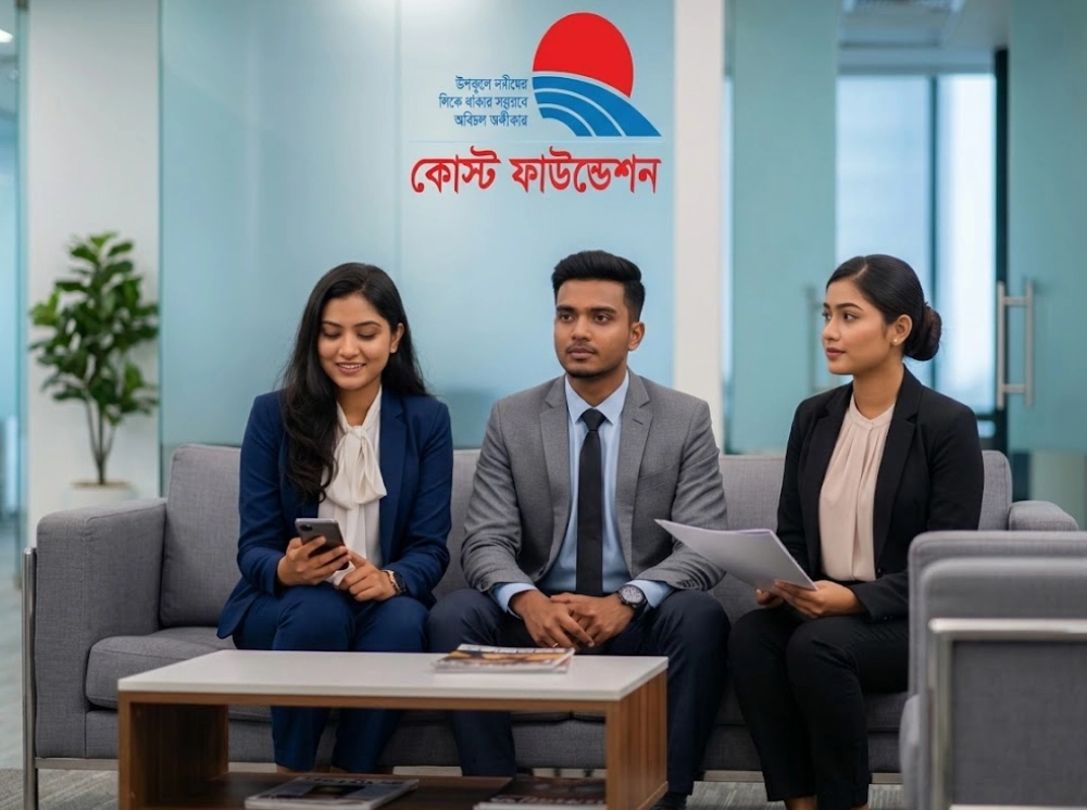 সরাসরি সাক্ষাৎকারে কোস্ট ফাউন্ডেশনে ৩৫০ জনের চাকরির সুযোগ