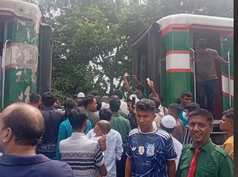 ঢাকা-ময়মনসিংহ রুটে ট্রেন চলাচল বন্ধ