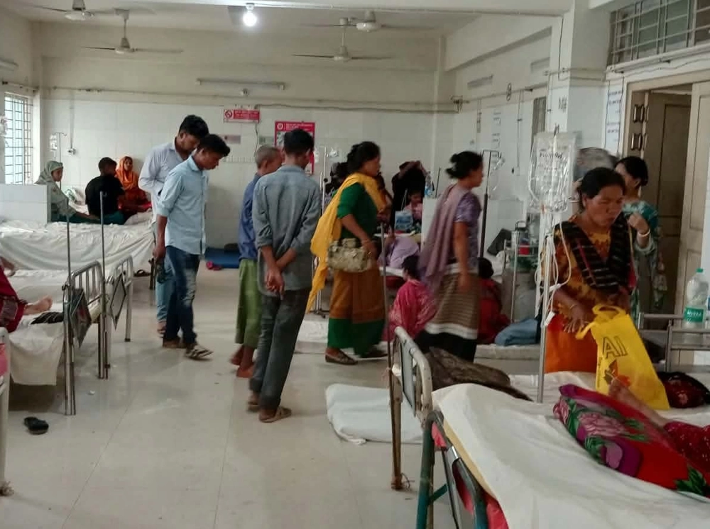 কাপ্তাইয়ে বাড়ছে ডেঙ্গুর প্রকোপ, হাসপাতালে বাড়ছে রোগীর চাপ