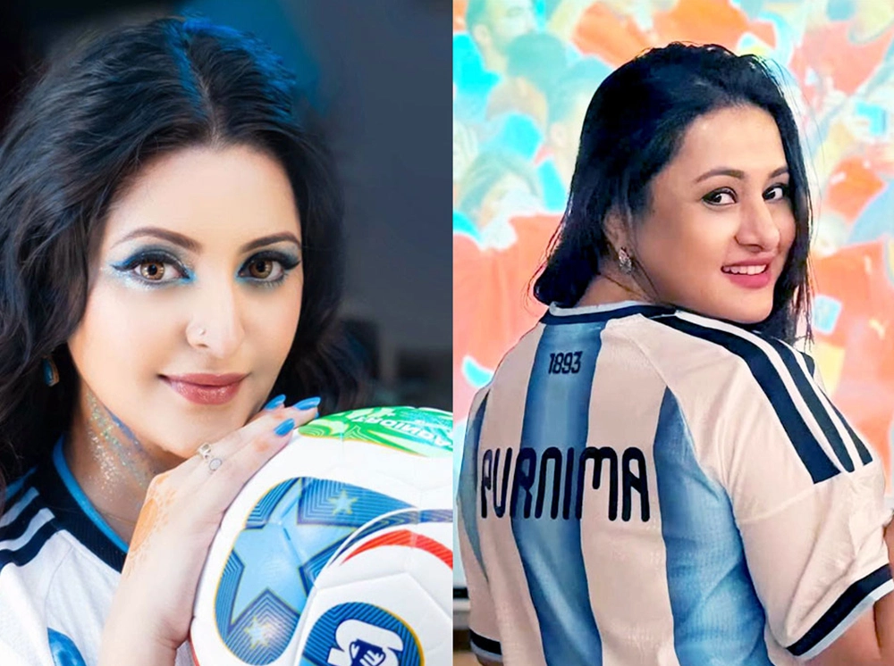 মেসির বিদায়ে পূর্ণিমা-পরীমনির আবেগঘন বার্তা