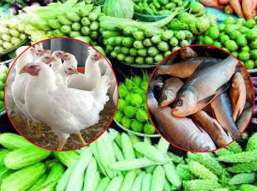 পূজার ছুটিতে মাছ-সবজিতে স্বস্তি, চড়া মুরগি-ডিম