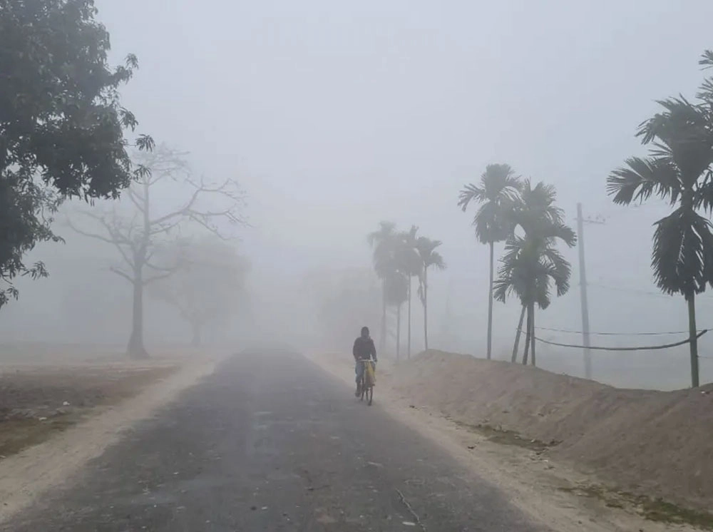 তেঁতুলিয়ায় তাপমাত্রা নামল ২০ ডিগ্রিতে