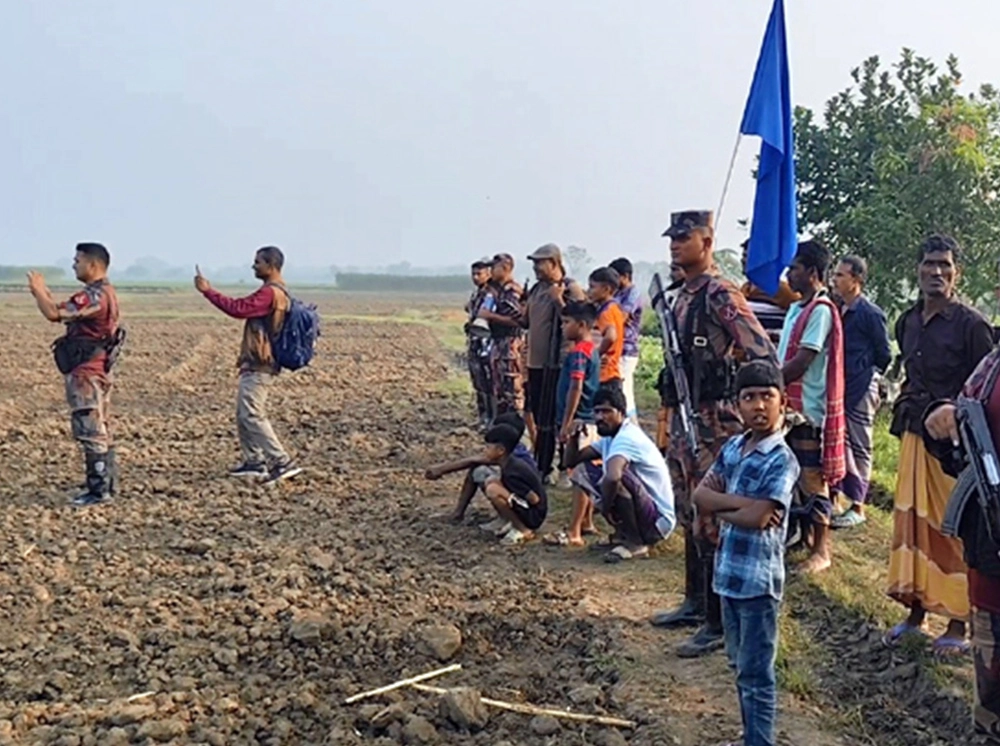 সীমান্ত দিয়ে ৬ জনকে বিএসএফের পুশইনের চেষ্টা ব্যর্থ