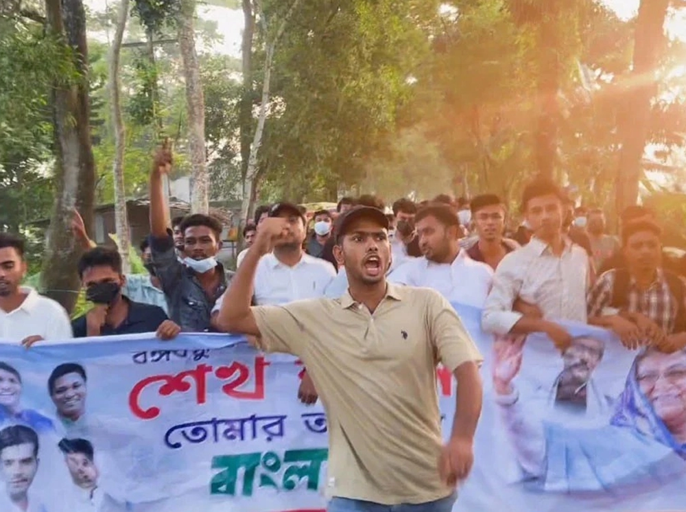 বরগুনায় নিষিদ্ধ ছাত্রলীগের ঝটিকা মিছিল, গ্রেফতার ১