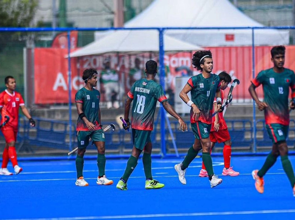 শেষ ম্যাচে দাপট দেখিয়ে থাইল্যান্ডকে হারাল বাংলাদেশ