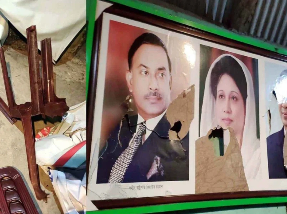 রংপুরে বিএনপি কার্যালয় ভাঙচুর